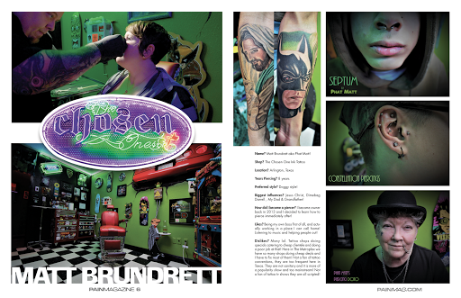 Explore buffalo tattoo ideas, creative tattoo ideas in Arlington, available at The Chosen One Ink