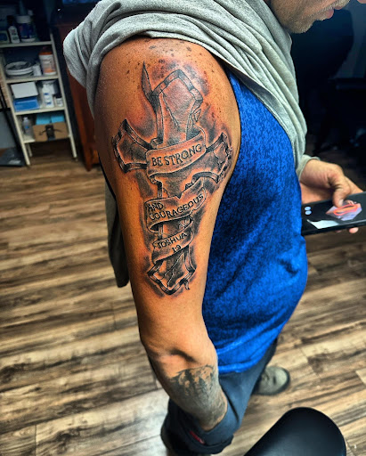 Explore barn owl tattoo ideas, creative tattoo ideas in Hudson Falls, available at ALTERED ADDICTION TATTOOS