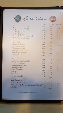 Carte du Gaststätte Zum Grünen Baum à Puschendorf