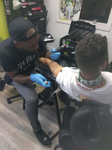 Explore iris tattoo ideas, creative tattoo ideas in Atlanta, available at Iron Palm Tattoos & Body Piercing Atlanta