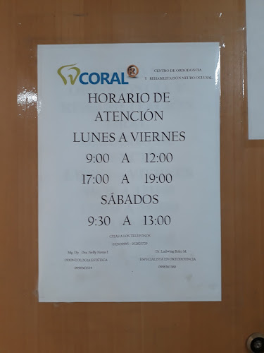 Centro De Ortodoncia Y Rehabilitacion Neuro-Oclusal "CORAL" - Ambato