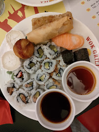 Sushi du Restaurant asiatique Wok Grill Montigny à Montigny-le-Bretonneux - n°9