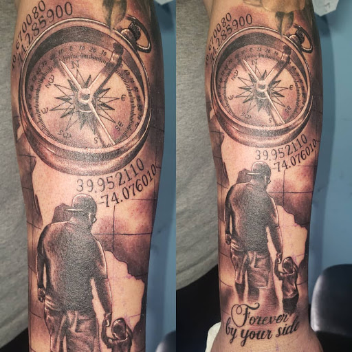 Explore straight edge tattoo ideas, creative tattoo ideas in Bloomfield, available at Tattoo Garage