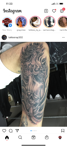 Explore wife tattoo ideas for husband, creative tattoo ideas in Dover, available at Walls of Wonder Tattoo And Body Piercing