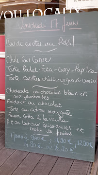 La Cerise Sur Le Gâteau à Ancenis-Saint-Géréon menu