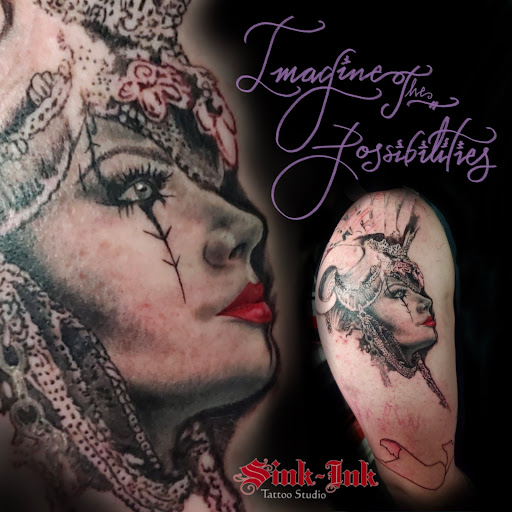 Explore flower shoulder tattoo ideas, creative tattoo ideas in Stayton, available at Sink-Ink