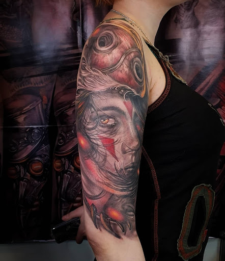 Explore baseball tattoo ideas, creative tattoo ideas in Willow Grove, available at Tattoo GalaxyWillow Grove Piercing & Tattoos