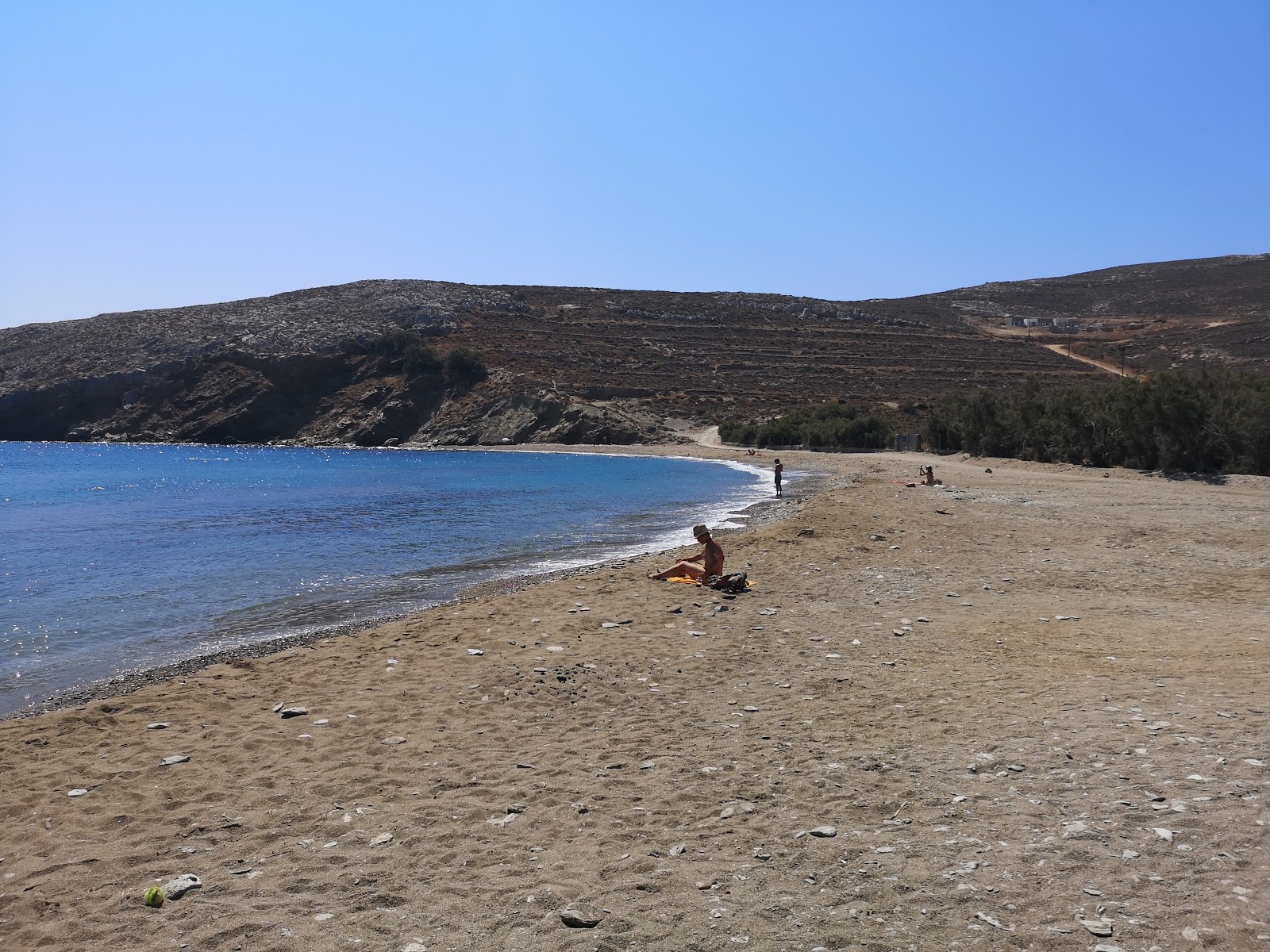 Foto van Livadi beach wilde omgeving