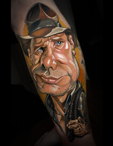 Explore black queen tattoo ideas, creative tattoo ideas in Richmond, available at Loose Screw Tattoo