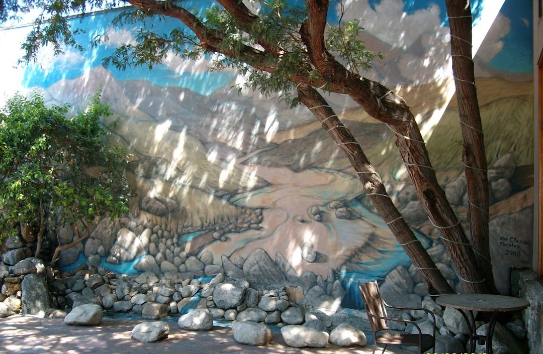 Public Art Mountain Scene