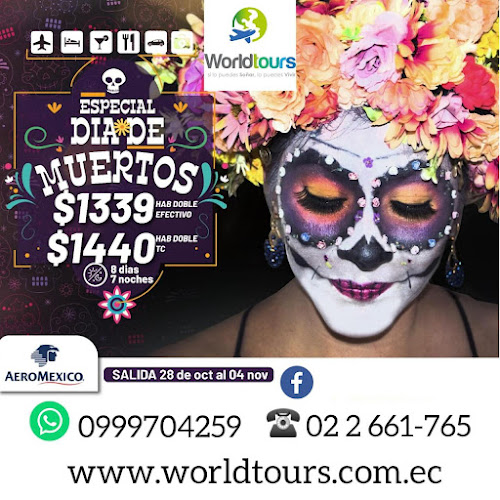 Opiniones de Worldtours Agencia de Turismo Ecuador en Quito - Agencia de viajes