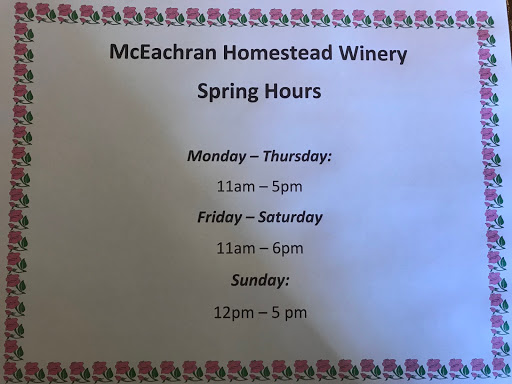 Winery «McEachran Homestead Winery», reviews and photos, 1917 Wyman School Rd, Caledonia, IL 61011, USA