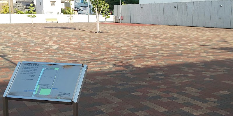 Espaço público aberto Hosp. Cruz Vermelha Matsue
