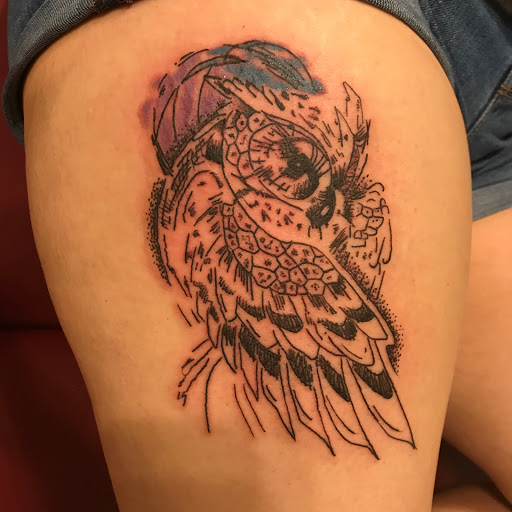 Explore finger word tattoos ideas, creative tattoo ideas in Tucson, available at Sacred Art Tattoo Studio