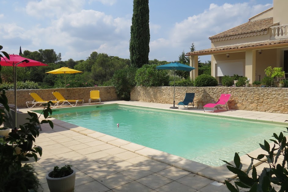 Le Castel Home-gites et chambres d'hôtes avec piscine-Nîmes-Gard-Occitanie à Nîmes (Gard 30)