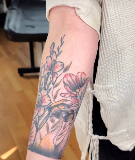 Explore bmx tattoo ideas, creative tattoo ideas in Belgrade, available at The Loyal Sparrow Tattoo and Piercing