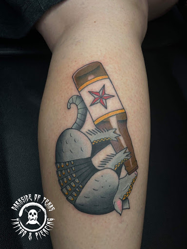 Explore hard tattoo ideas, creative tattoo ideas in Fort Worth, available at Darkside of Texas Tattoo & Piercing