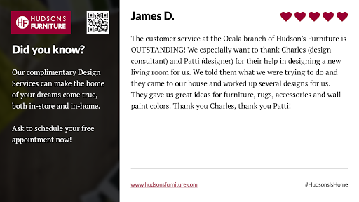 Furniture Store «Hudson’s Furniture & Mattress Outlet», reviews and photos, 3290 W 1st St, Sanford, FL 32771, USA