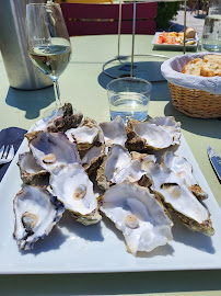 Plats et boissons du Restaurant de fruits de mer La Cabane du Mimbeau à Lège-Cap-Ferret - n°3