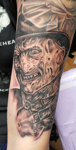 Explore michelangelo tattoo ideas, creative tattoo ideas in Webster, available at MOONSHINE INK TATTOO CO.
