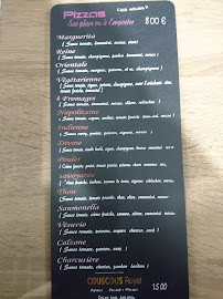 Menu du Divine Cafe à Lyon