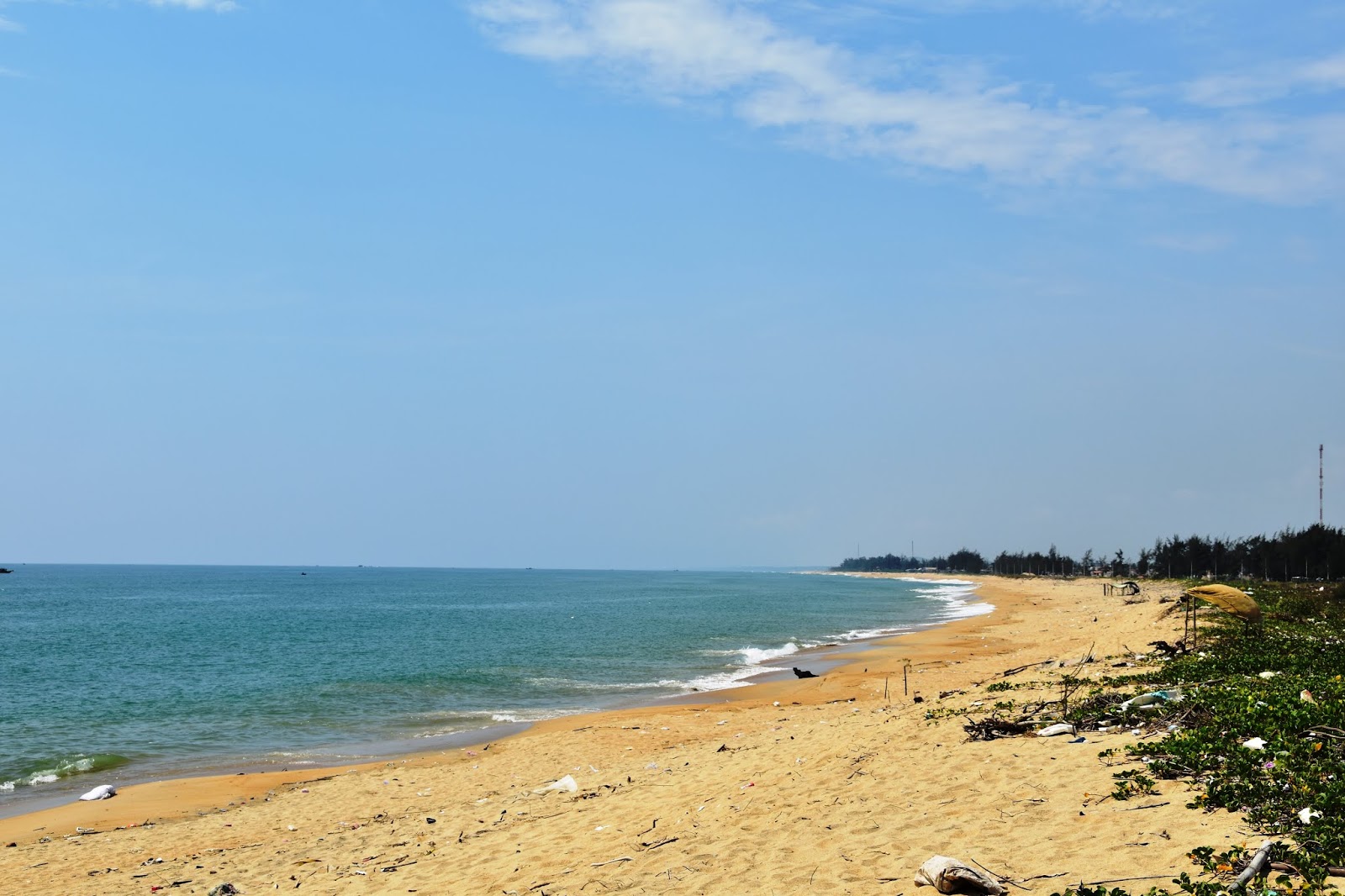 Tan My beach的照片 带有明亮的沙子表面