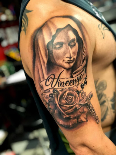 Tattoo Shop «Lucky DeVille Tattoo Co.», reviews and photos, 2333 Niagara Falls Blvd, Amherst, NY 14228, USA