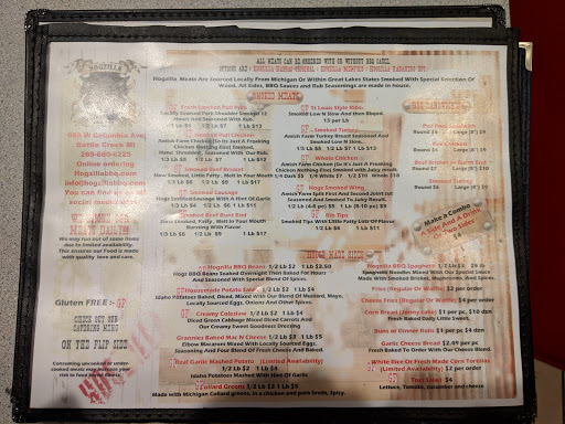 Barbecue Restaurant «Hogzilla BBQ Pit», reviews and photos, 889 W Columbia Ave, Battle Creek, MI 49015, USA