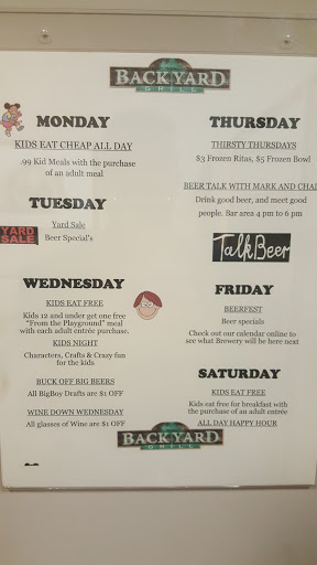 Family Restaurant «The Backyard Grill», reviews and photos, 9453 Jones Rd, Houston, TX 77065, USA