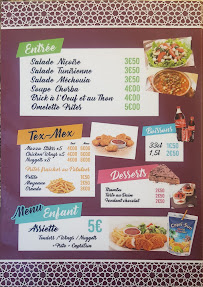 Restaurant halal Les Saveurs du Sud à Roubaix - menu / carte