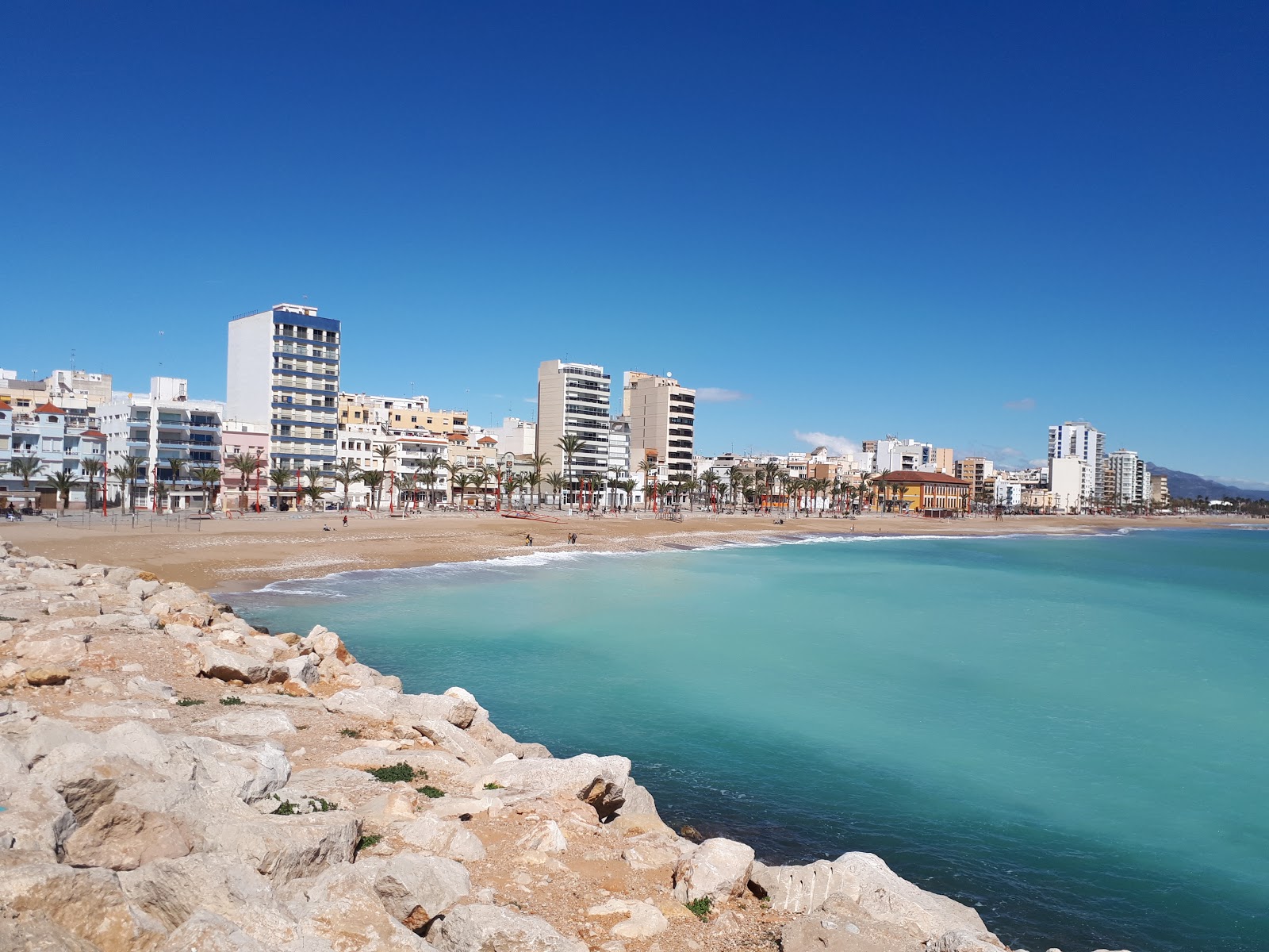 Foto von Platja del Forti mit sehr sauber Sauberkeitsgrad