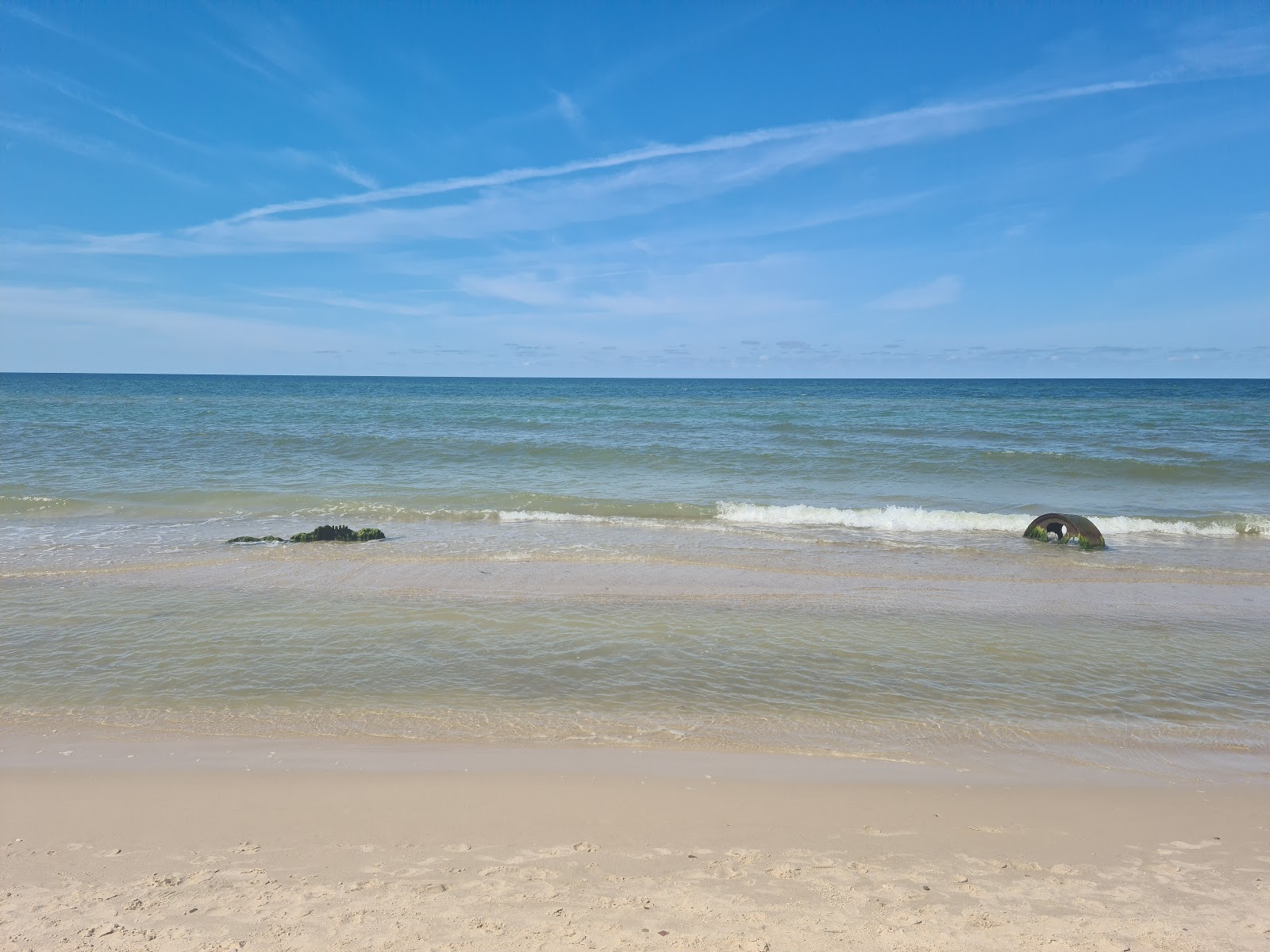 Poddabie Beach的照片 带有长直海岸