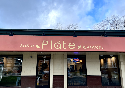 Plate Sushi & Chicken
