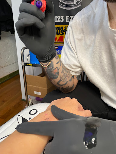 Explore dachshund tattoo ideas, creative tattoo ideas in New York, available at In Due Time Tattoo