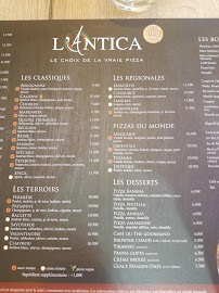 Pizzeria Pizzeria L'Antica Chanzy à Reims (la carte)