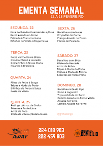 Restaurant LF - O ENCANTO à Valongo - menu / carte