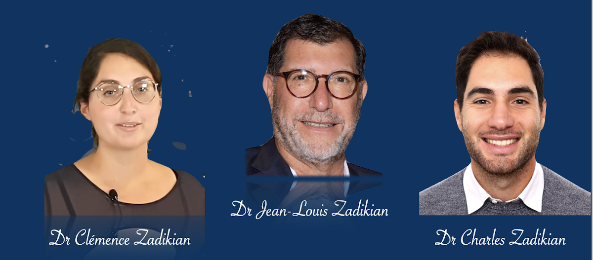 Drs Jean-Louis, Clémence et Charles Zadikian. Implantologie, Parodontologie et Prothèses sur Implants. à Sarcelles (Val-d'Oise 95)