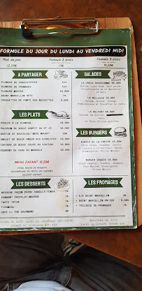 Café De La Crêche à Lyon menu