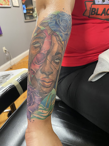 Explore family leg tattoo ideas, creative tattoo ideas in Philadelphia, available at Skin Deep