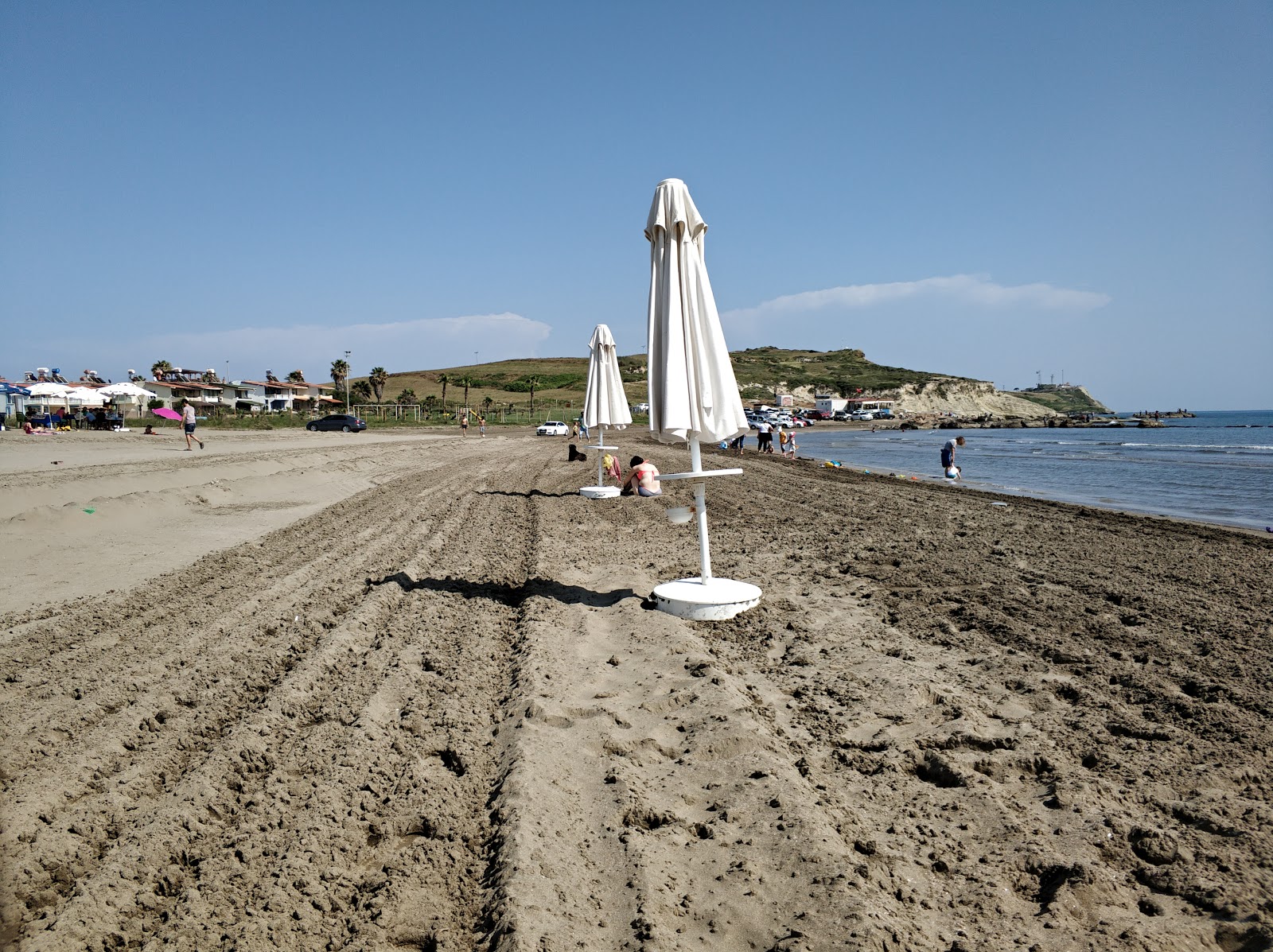 Fotografija Harbis beach z svetel pesek površino