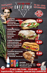 Menu du Eat-Italy-Landshut à Landshut