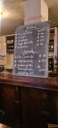 Restaurant Chez Fritz à Munich menu