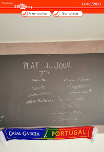 Ca T'espero à Roubaix menu