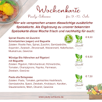 Menu / carte de Restaurant Pauly-Scheune - Jens Lindner à Wildeck