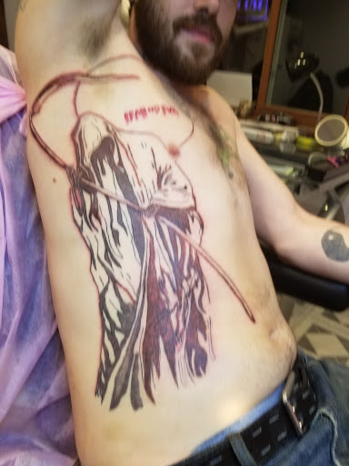 Explore journey tattoo ideas, creative tattoo ideas in Davis, available at SIX GUN SOUND TATTOO