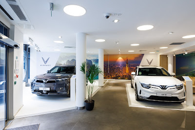 VinFast Paris Raspail Showroom à Paris