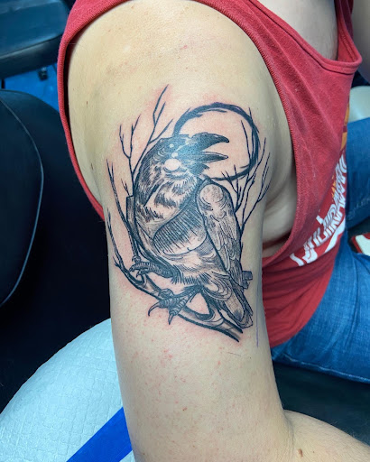 Explore arrow tattoos ideas, creative tattoo ideas in Aurora, available at Ronin Tattoo Studio INC