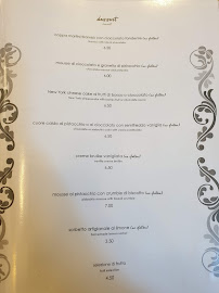 Menu / carte de Due Pistacchi Restaurant à Catania