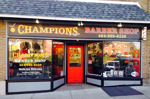 Barber Shop «Champions on High St Barber Shop», reviews and photos, 304 S High St, West Chester, PA 19382, USA