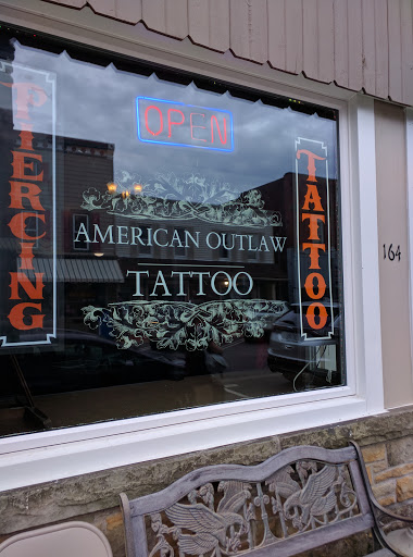 Tattoo Shop «American Outlaw Tattoo», reviews and photos, 164 Park Ave, Amherst, OH 44001, USA